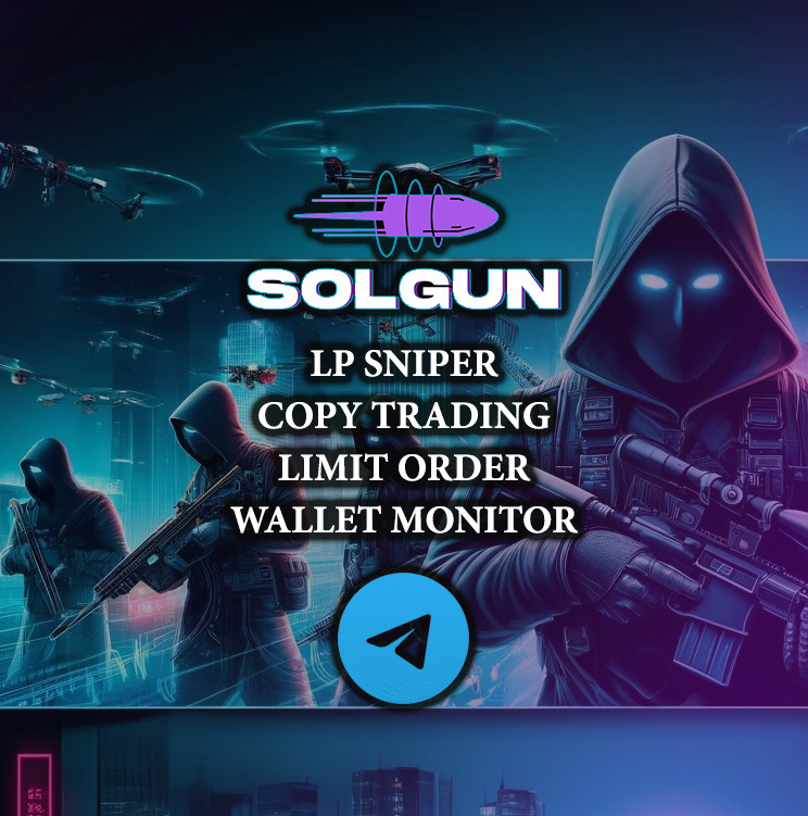 You are currently viewing Introducing SOLGUN : A Solana/Eth Wallet App For Trading Crypto On Telegram